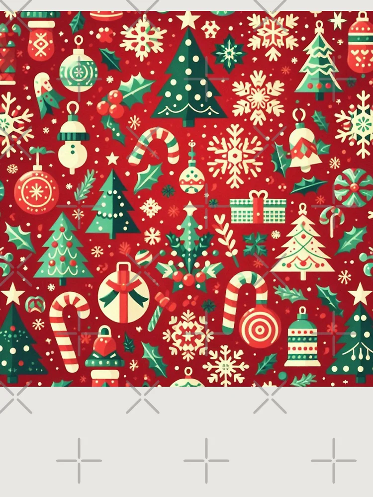 Thumbnail 6 of 6, Premium Oversized Sweatshirt, Holiday Magic Pattern designed and sold by TheShadow30.