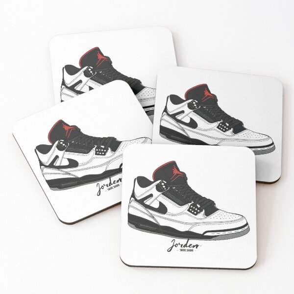 Item preview, Classic Black and White Retro Sneaker Illustration designed and sold by PRIME4YOU.