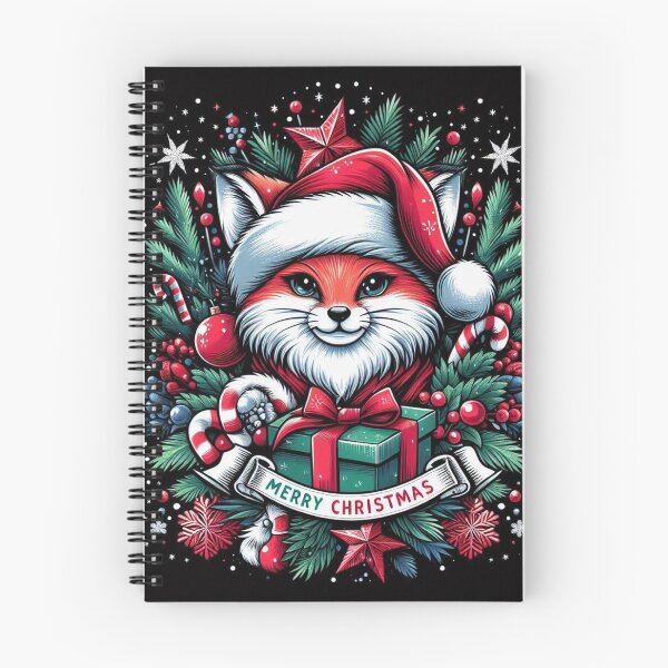 Item preview, Saludos festivos de Fox: el espíritu navideño desplegado designed and sold by TheShadow30.