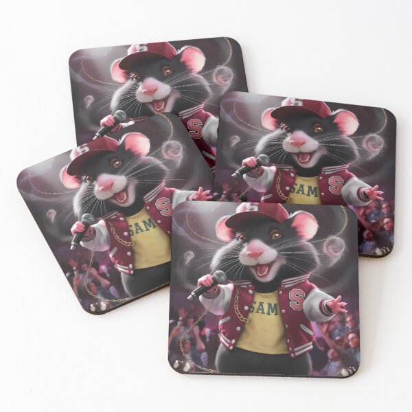 Item preview, Singing hamster on stage. designed and sold by MyHappyArtShop.