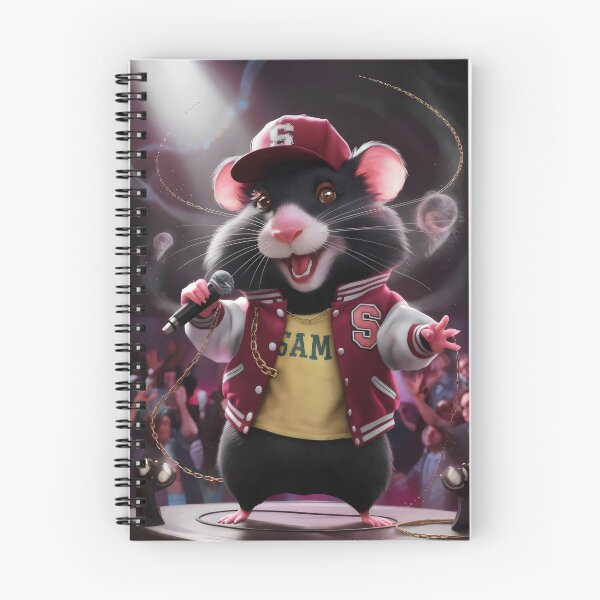 Item preview, Singing hamster on stage. designed and sold by MyHappyArtShop.