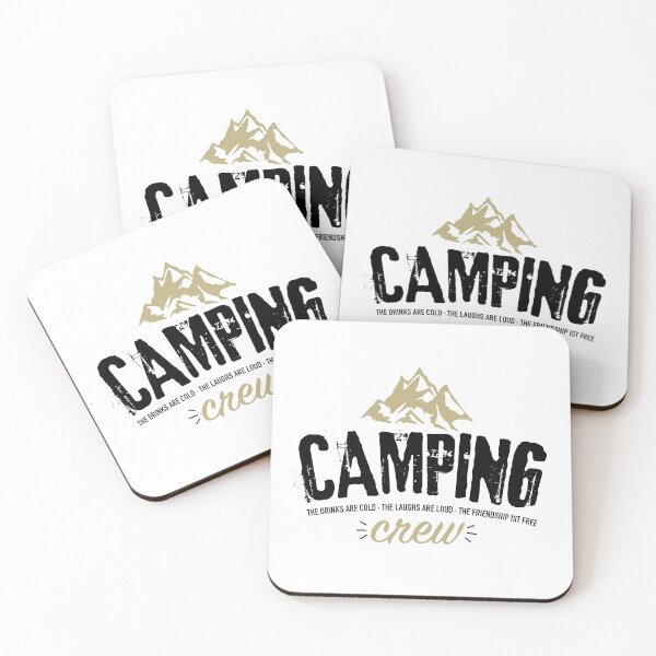 Item preview, Camping crew | Outdoor | Leisure | Festival designed and sold by wortwerk-design.