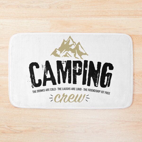 Item preview, Camping crew | Outdoor | Leisure | Festival designed and sold by wortwerk-design.