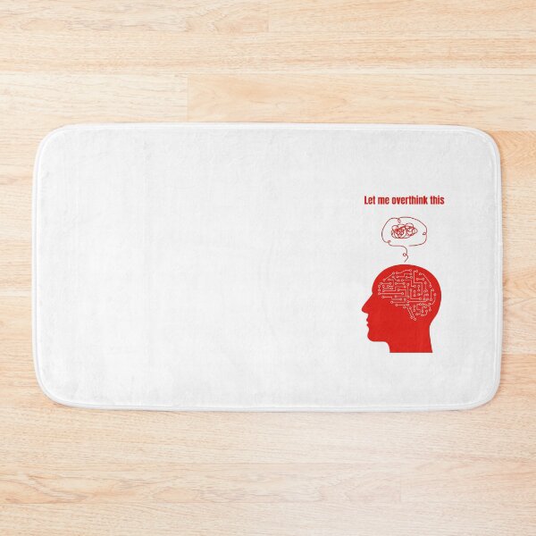 Item preview, Let Me Overthink This designed and sold by VintageArtByIda.