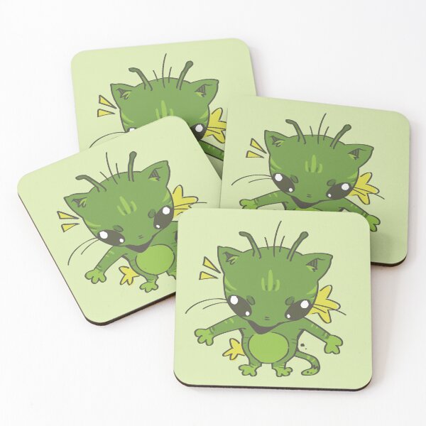 Item preview, gato alien verde meme designed and sold by Yukytauwu.
