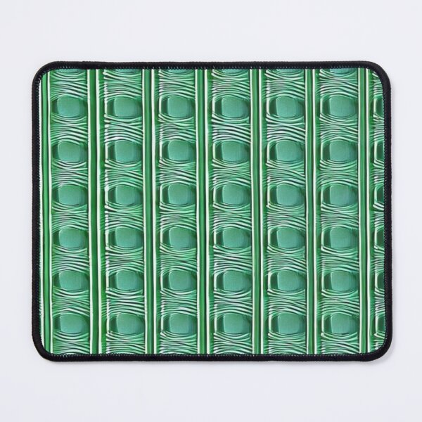 Item preview, Scotish Style Green Circles pattern op art designed and sold by ruiztiger70.