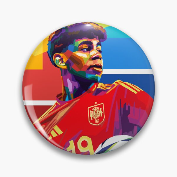 Item preview, Lamine Yamal Football Wpap Art designed and sold by SiksisArt.