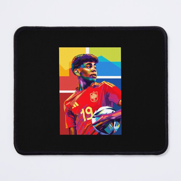 Item preview, Lamine Yamal Football Wpap Art designed and sold by SiksisArt.