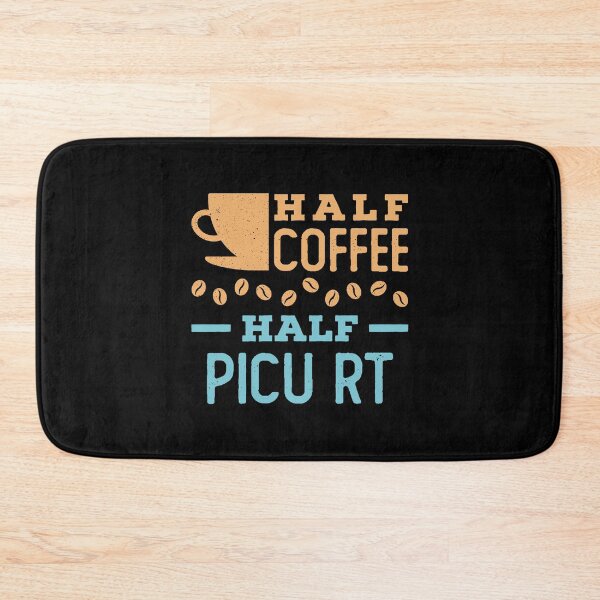 Item preview, Half Coffee Half PICU RT Respiratory Therapist designed and sold by jaygo.