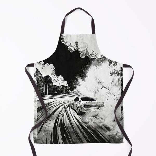 Item preview, Monochrome Car Art Highlighting Drift Techniques designed and sold by Piotrek0001.