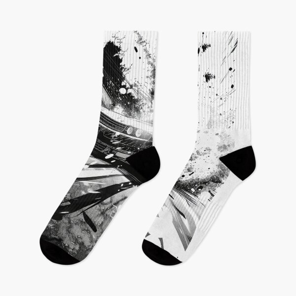 Item preview, Black-and-White Automotive Motion Art designed and sold by Piotrek0001.