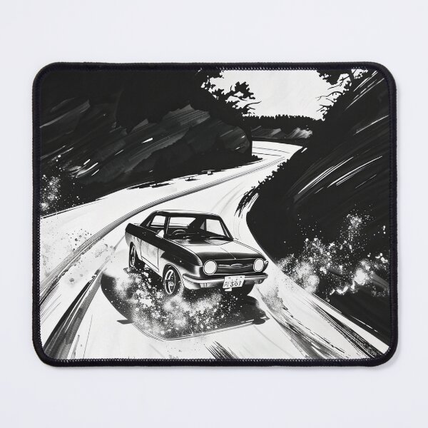 Item preview, Raw and Minimal Car Art for Drift Fans designed and sold by Piotrek0001.