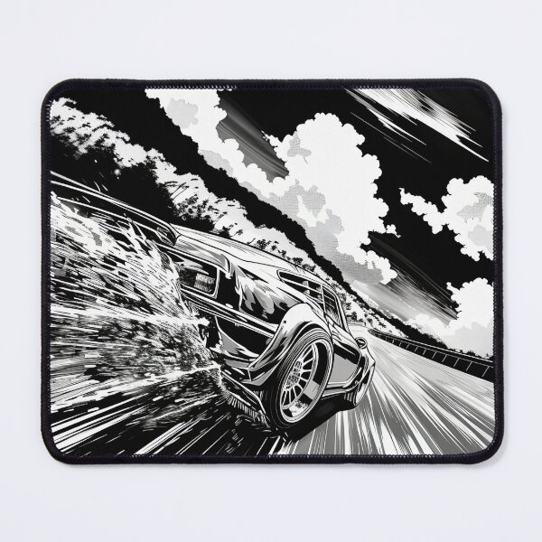 Item preview, Automotive Sketch Art with Bold Contrasts designed and sold by Piotrek0001.