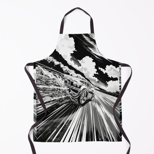 Item preview, Automotive Sketch Art with Bold Contrasts designed and sold by Piotrek0001.