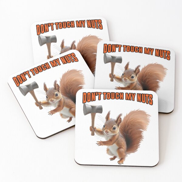 Item preview, Angry Squirrel  Holding Hammer designed and sold by TeeARTHY.