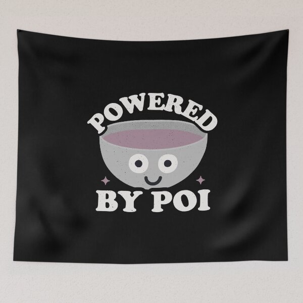 Item preview, Powered By Poi - Hawaiian Taro Poi designed and sold by TomThornton.