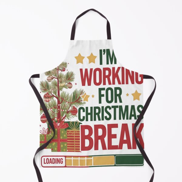 Item preview, I Am Working For Christmas Break designed and sold by bittucreates.