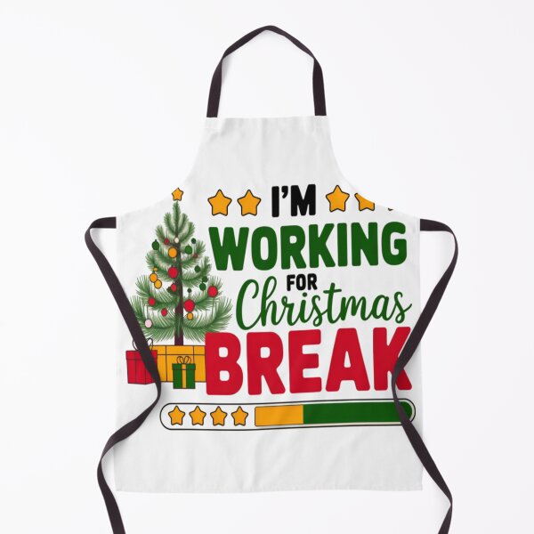 Item preview, I Am Working For Christmas Break designed and sold by bittucreates.
