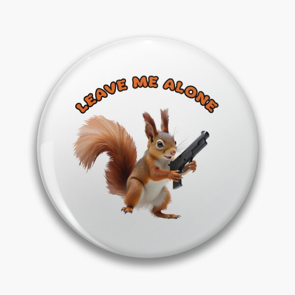 Item preview, Red Squirrel With A Gun | Funny Squirrel designed and sold by TeeARTHY.
