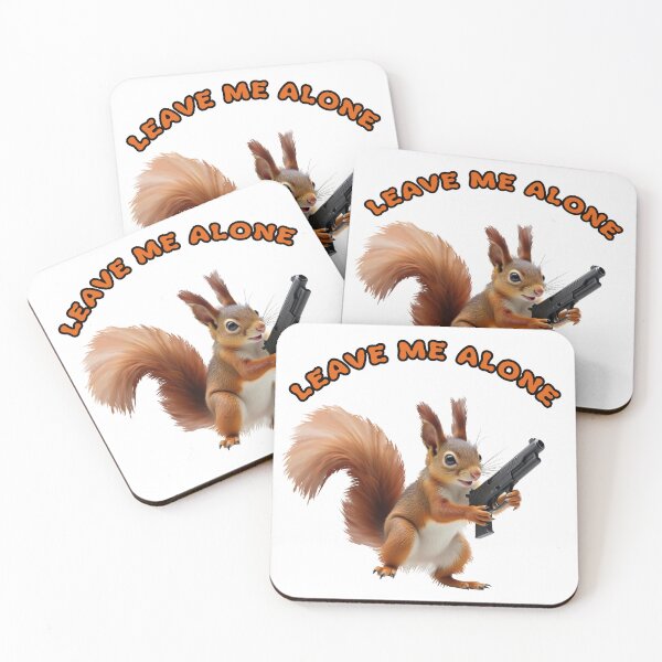 Item preview, Red Squirrel With A Gun | Funny Squirrel designed and sold by TeeARTHY.