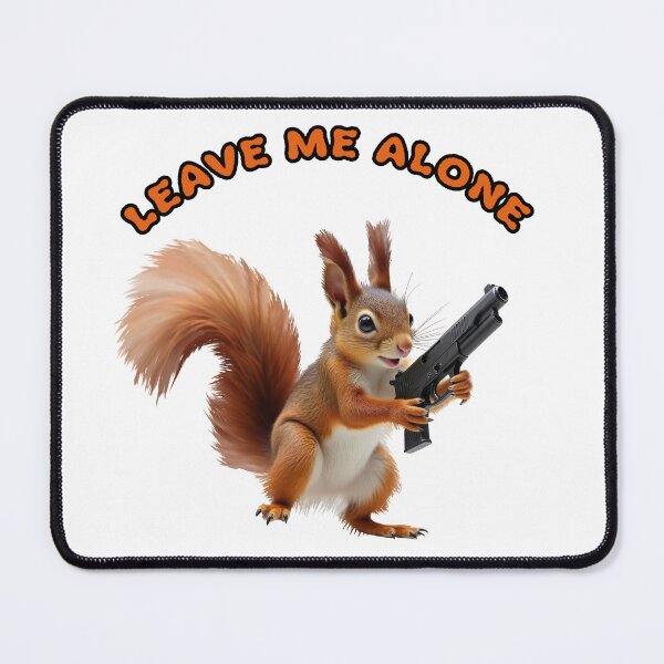 Item preview, Red Squirrel With A Gun | Funny Squirrel designed and sold by TeeARTHY.