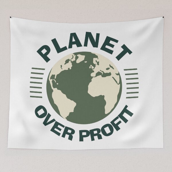 Item preview, Planet over profit, save the planet, save the earth, eat the rich designed and sold by claudiasartwork.