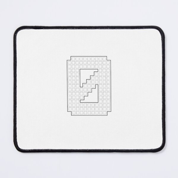 Item preview, Number 0 -  White Pixel Block Character designed and sold by PixelGlyphs.