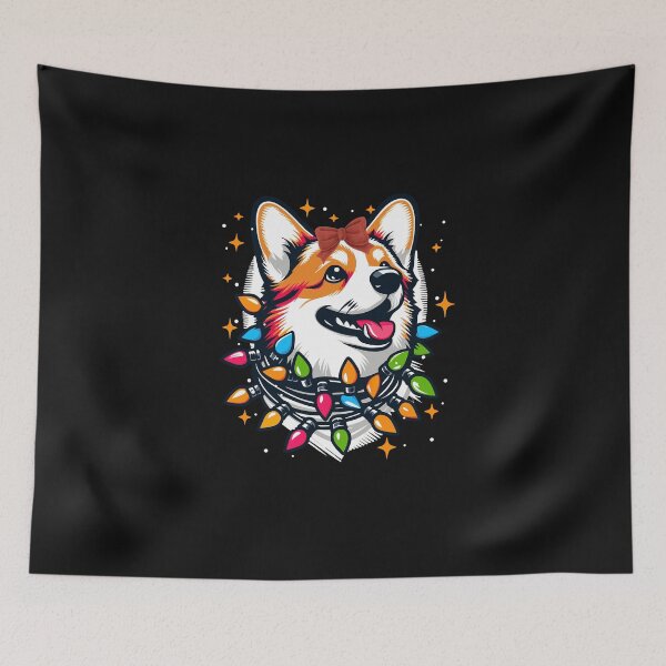 Item preview, Corgi Christmas Dog designed and sold by onemood.