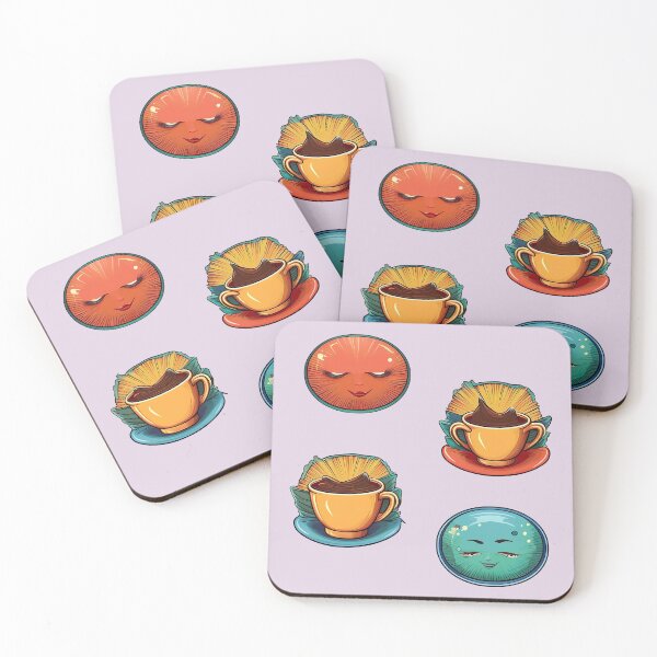 Item preview, Good Morning Vibes | Sticker Pattern | Retro Collection designed and sold by monkeybusiness.pt.