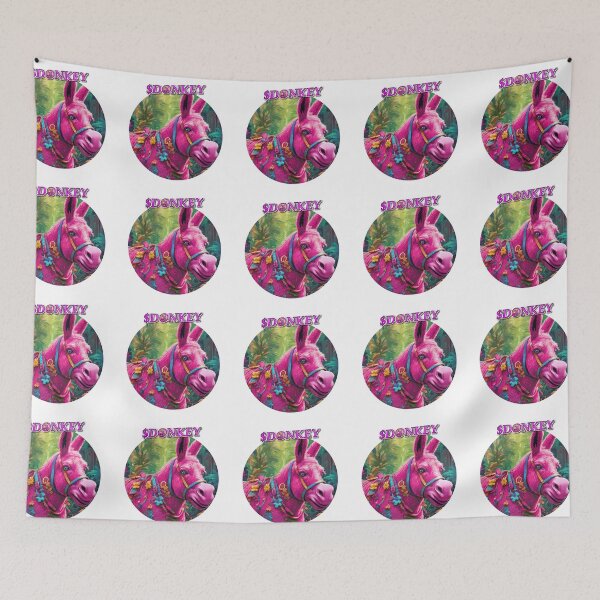 Item preview, PINK DONKEY_D4 designed and sold by DONKYCOIN.
