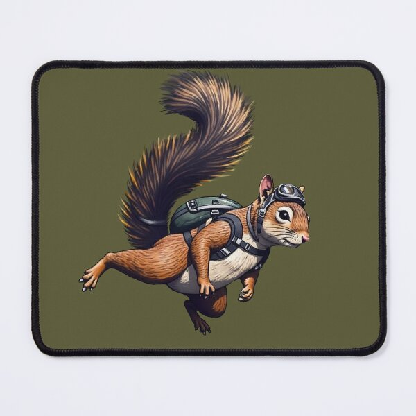 Item preview, Red Squirrel Parachuting | Funny Squirrel designed and sold by TeeARTHY.