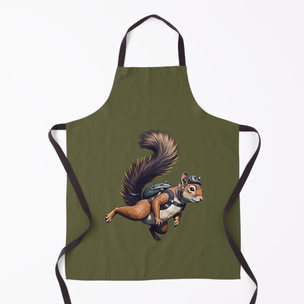 Item preview, Red Squirrel Parachuting | Funny Squirrel designed and sold by TeeARTHY.