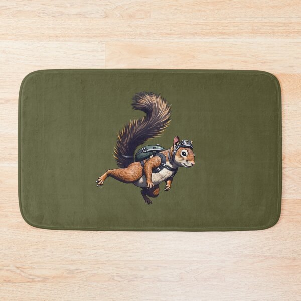 Item preview,  Red Squirrel  Parachuting | Funny Squirrel designed and sold by TeeARTHY.