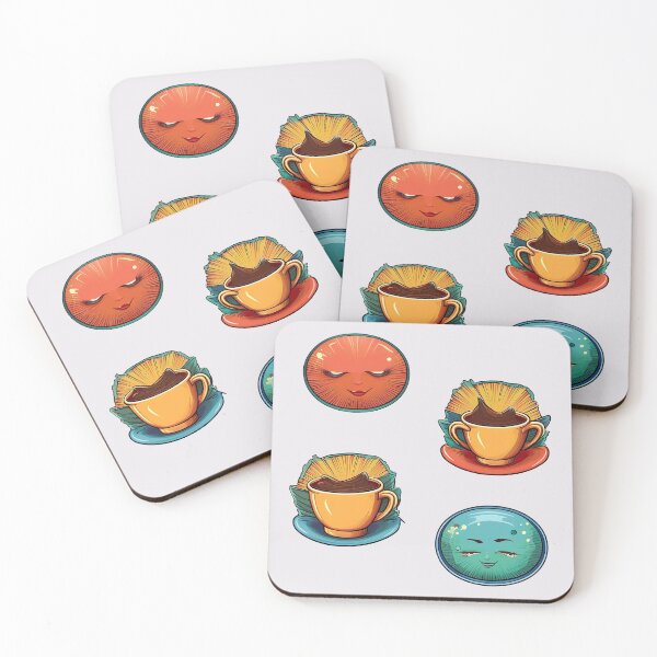 Item preview, Good Morning Vibes | Sticker Pattern | Retro Collection designed and sold by monkeybusiness.pt.