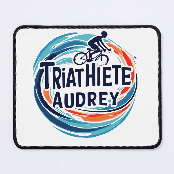 Item preview, Dynamic Triathlete Audrey - Swim, Bike, Run designed and sold by Triathlongram.