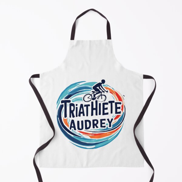 Item preview, Dynamic Triathlete Audrey - Swim, Bike, Run designed and sold by Triathlongram.