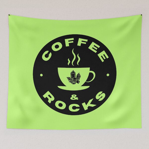Item preview, Coffee and Rocks Quartz Crystal in Coffee Mug designed and sold by tumbleweedphoto.