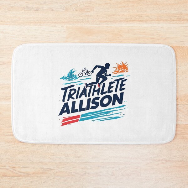 Item preview, Dynamic Triathlete Allison - Swim, Bike, Run designed and sold by Triathlongram.
