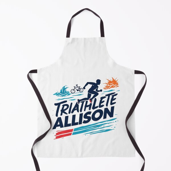 Item preview, Dynamic Triathlete Allison - Swim, Bike, Run designed and sold by Triathlongram.