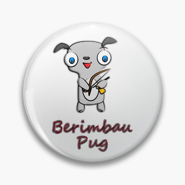 Item preview, Berimbau Pug designed and sold by MateMat.