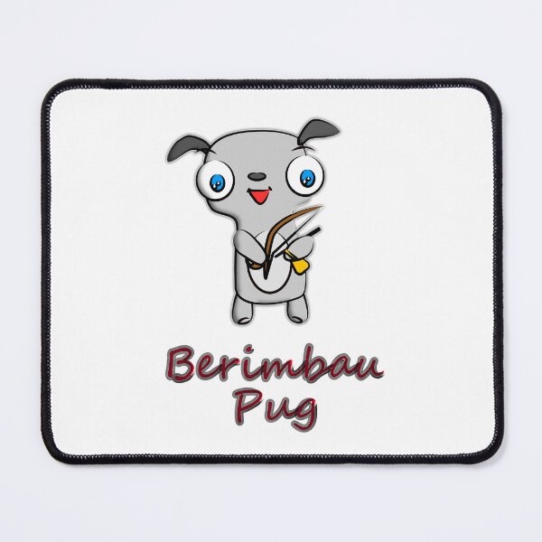 Item preview, Berimbau Pug designed and sold by MateMat.