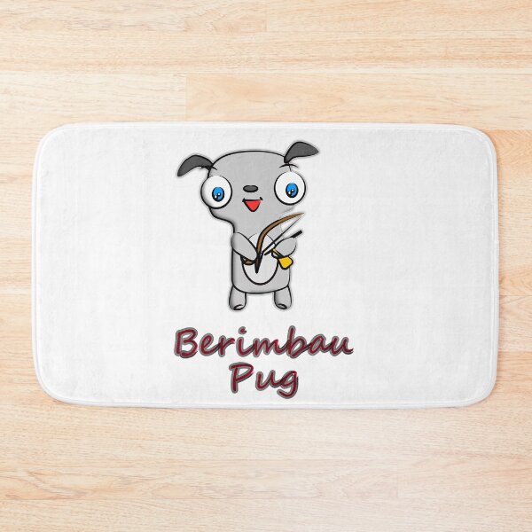 Item preview, Berimbau Pug designed and sold by MateMat.
