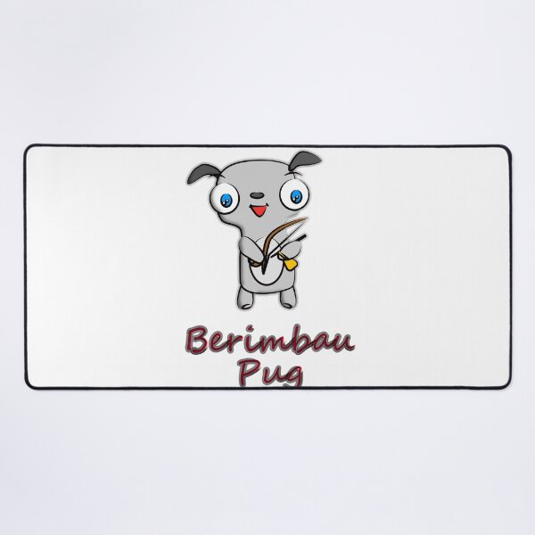 Item preview, Berimbau Pug designed and sold by MateMat.