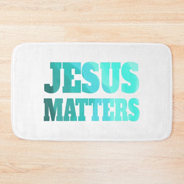 Item preview, Jesus Matters! Blue Wave Christian designed and sold by PMCreative.