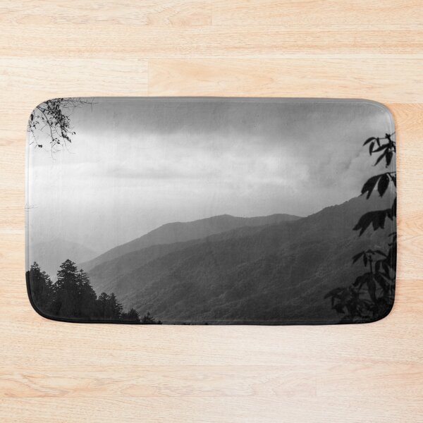 Item preview, Smoky Mountains Black and White designed and sold by TinyDinoDesigns.