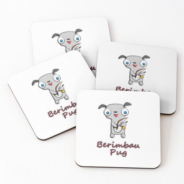 Item preview, Pug berimbau designed and sold by MateMat.
