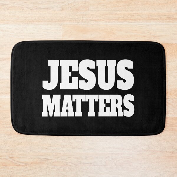 Item preview, Jesus Matters! Black And White Christian designed and sold by PMCreative.