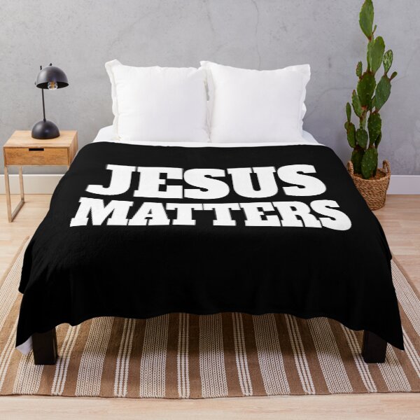 Item preview, Jesus Matters! Black And White Christian designed and sold by PMCreative.