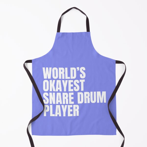 Item preview, World's Okayest Snare Drum Player - White designed and sold by Cutsandsparks.
