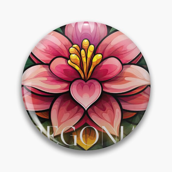 Item preview, Sticker T-Shirt Design Flowers: BEGONIA designed and sold by ForeverPrintsOK.